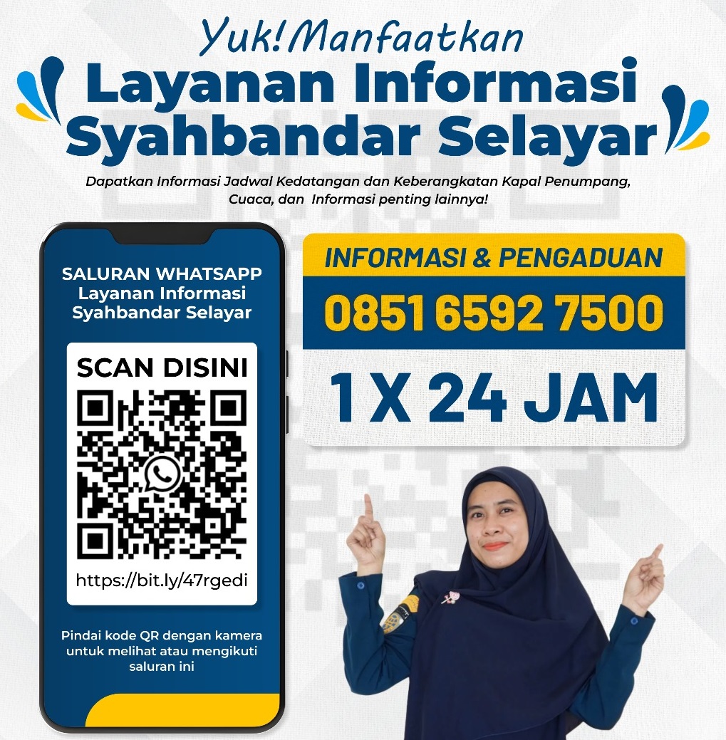 Layanan Call Center Kantor Unit Penyelenggara Pelabuhan Kelas III Selayar